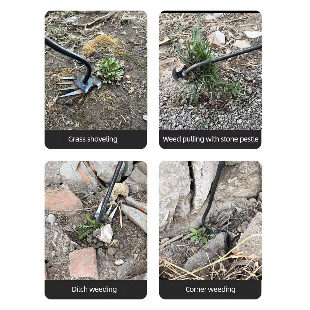Garden Weed Tool Remover – Push & Twist Stand-Up Weed Extraction Tool