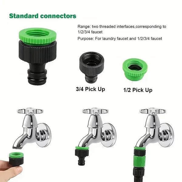 Premium Expandable Garden Water Hose – Lightweight Flexible No-Tangle Hose