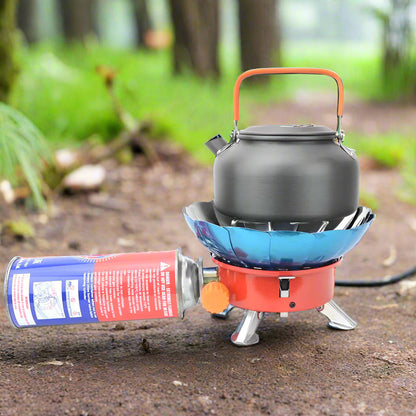Windproof Outdoor Camping Stove – Portable Folding Gas Camping Cooker