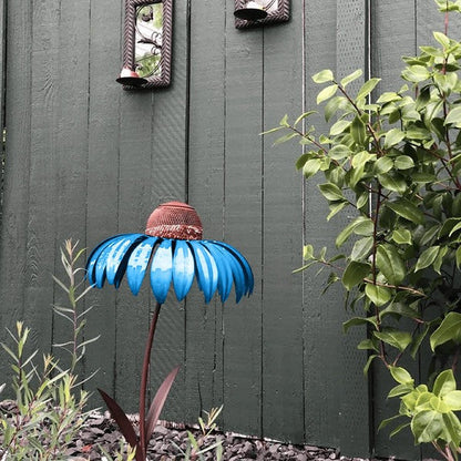 Coneflower Decorative Bird Feeder – Outdoor Garden Wild Bird Feeder
