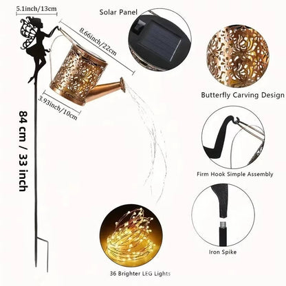 Outdoor Hanging Fairy Lamp – Decorative Garden Patio LED Light Decoration