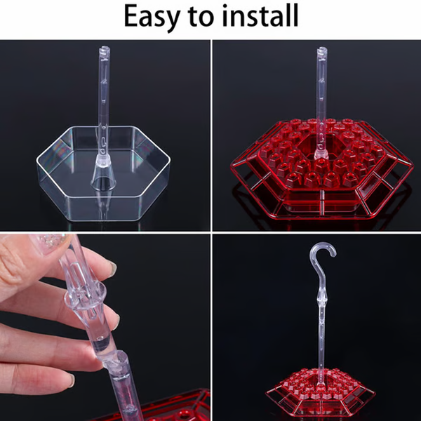 Hummingbird Feeder with Built-In Ant Moat – Outdoor Garden Bird Feeder