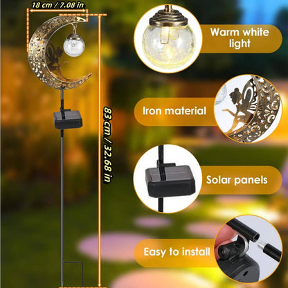 Outdoor LED Garden Decoration Light – Solar Powered Colour-Changing Yard Light