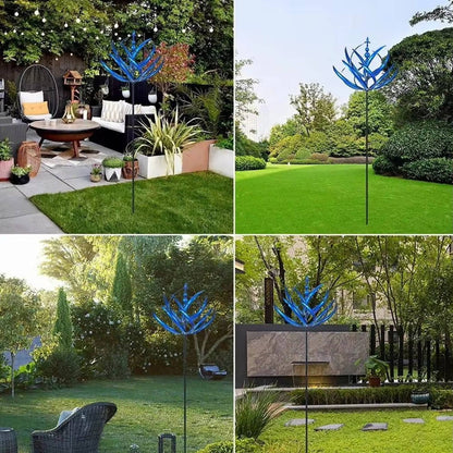 Decorative Metal Wind Spinner – Kinetic Outdoor Garden Art Decoration