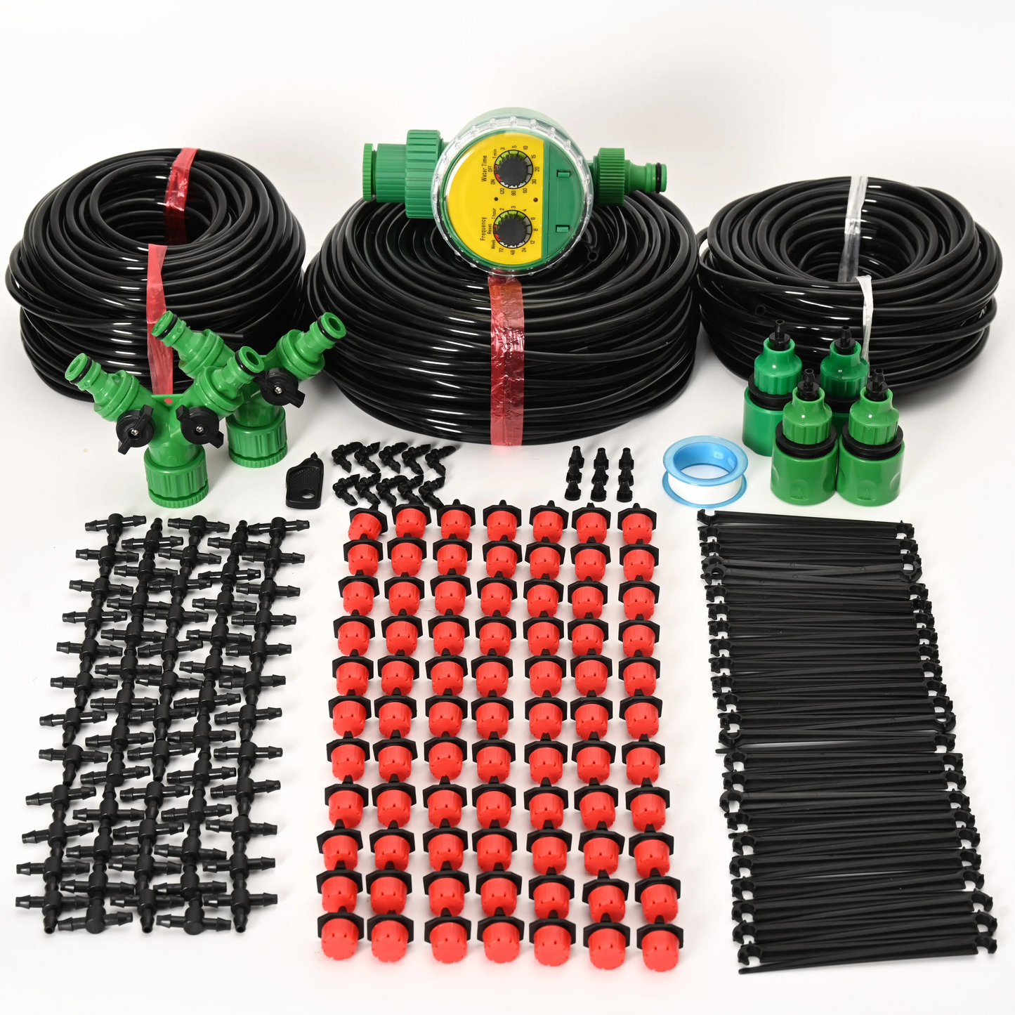 Drip Irrigation System with Automatic Timer – Smart Garden Watering Kit