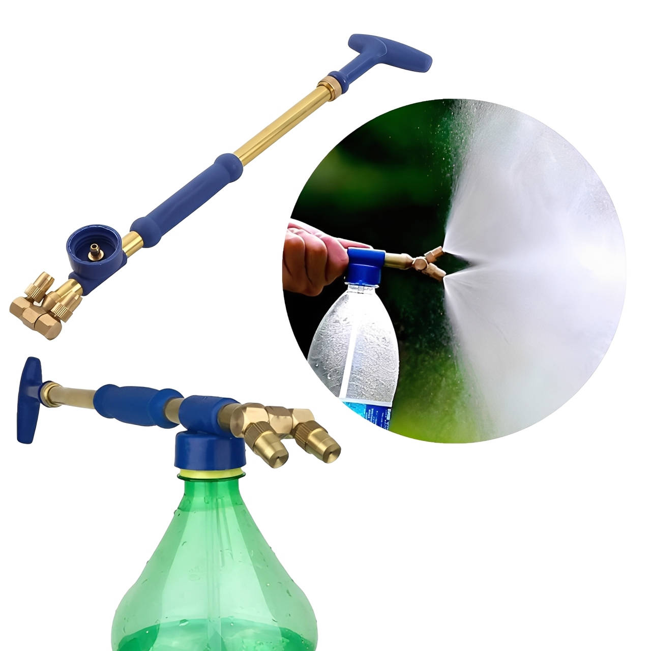 High-Pressure Hand Garden Pump Sprayer – Manual Portable Plant Spray Bottle