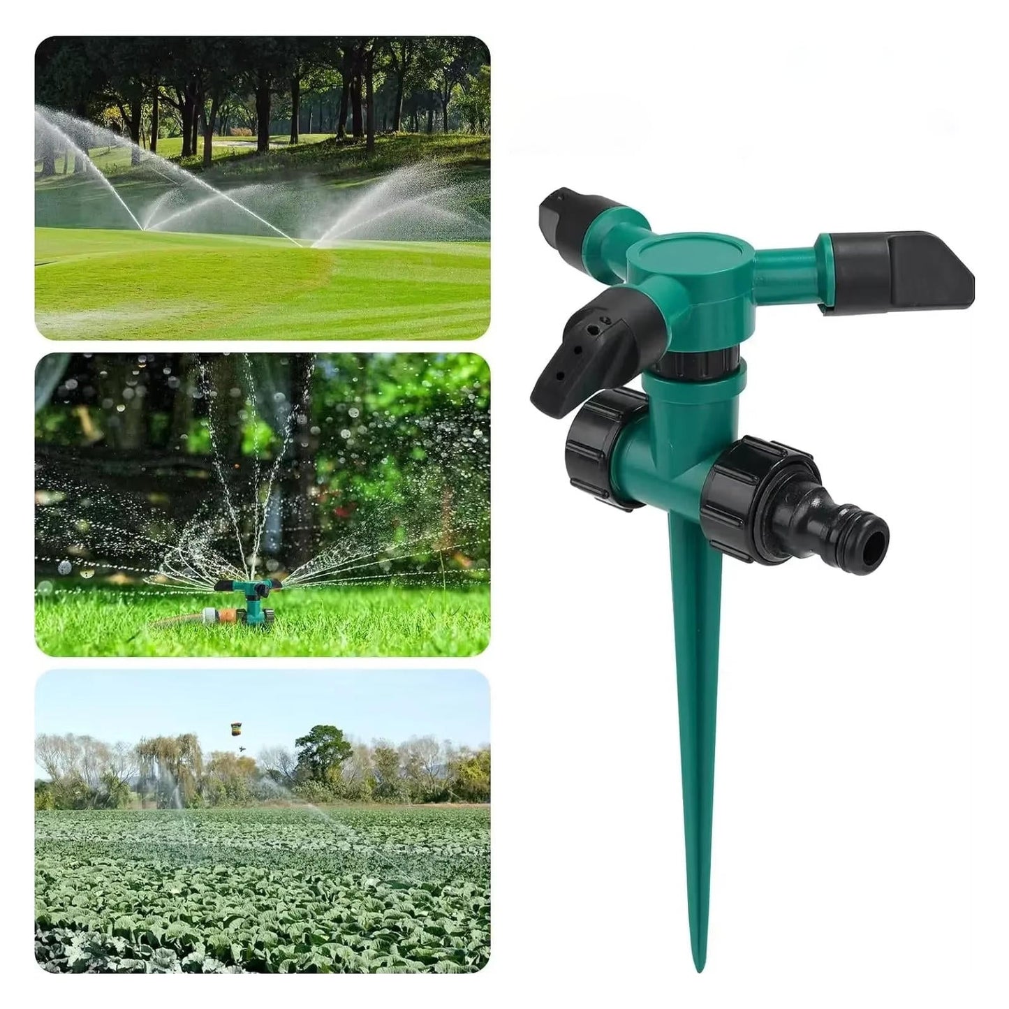 Garden Sprinkler System 5-Set – Complete Drip Irrigation Kit for Lawns & Beds