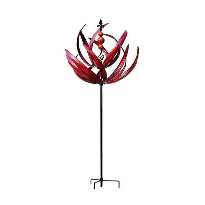 Decorative Metal Wind Spinner – Kinetic Outdoor Garden Art Decoration
