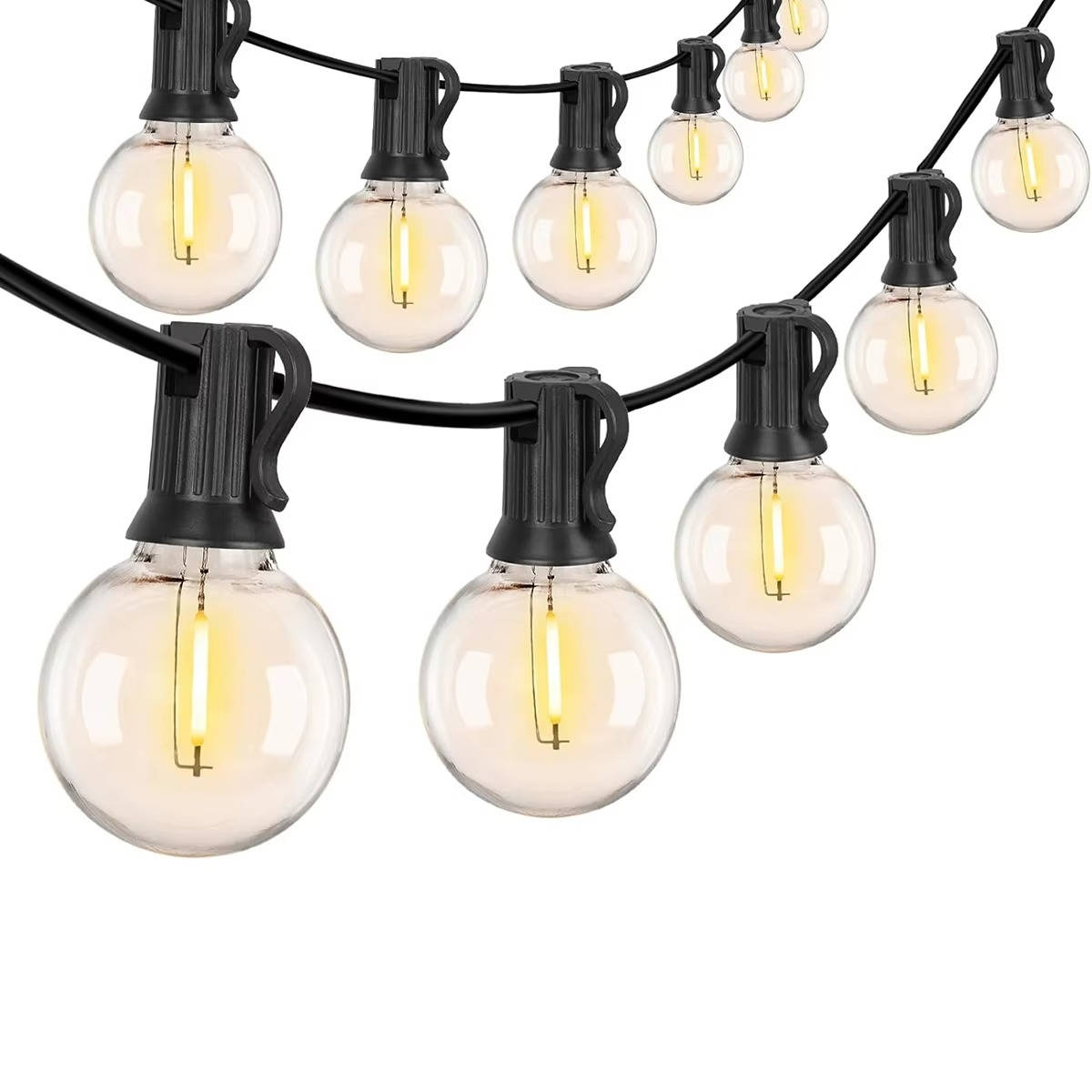LED Outdoor String Lights – Weatherproof Patio Garden Party Festoon Lights