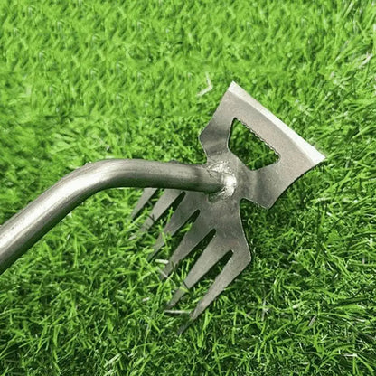 Heavy-Duty Stand-Up Weed Puller – No-Bend Root Removal Garden Tool