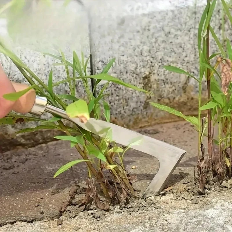 Multifunctional Weed Puller for Brick Joints & Paving – Precision Garden Weeder