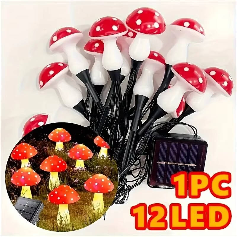 Decorative Solar LED Outdoor Garden Lights – Colour-Changing Yard & Lawn Lights