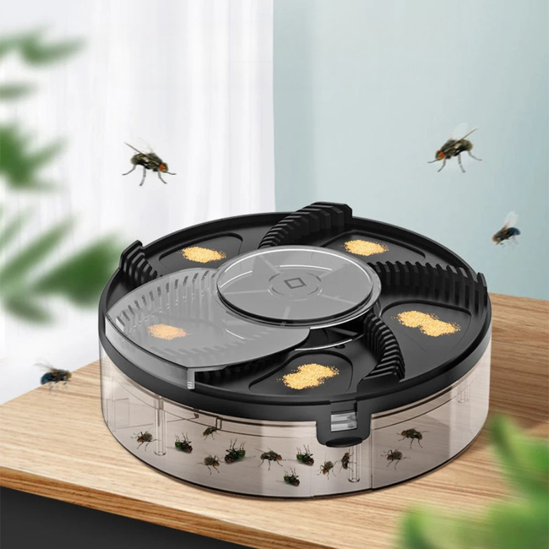 USB Rechargeable Automatic Fly Catcher – Indoor Electric Fly Trap