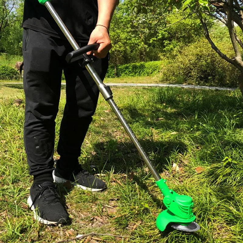 Cordless Electric Grass Trimmer – Battery Powered Lawn Edge Cutter