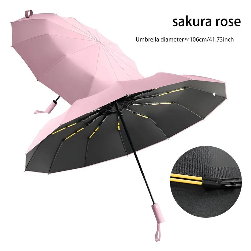 Eco-Friendly Windproof Travel Umbrella – Compact Storm-Resistant Umbrella