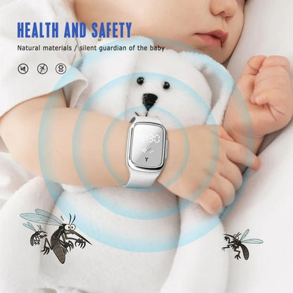 Anti-Mosquito Ultrasonic Wristband – Outdoor Insect Repellent Bracelet