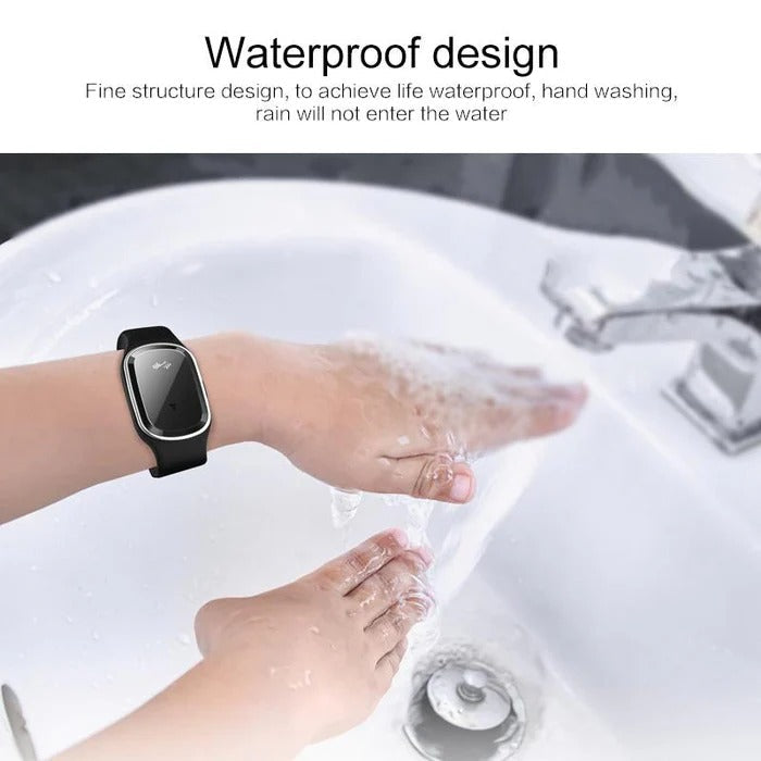 Anti-Mosquito Ultrasonic Wristband – Outdoor Insect Repellent Bracelet