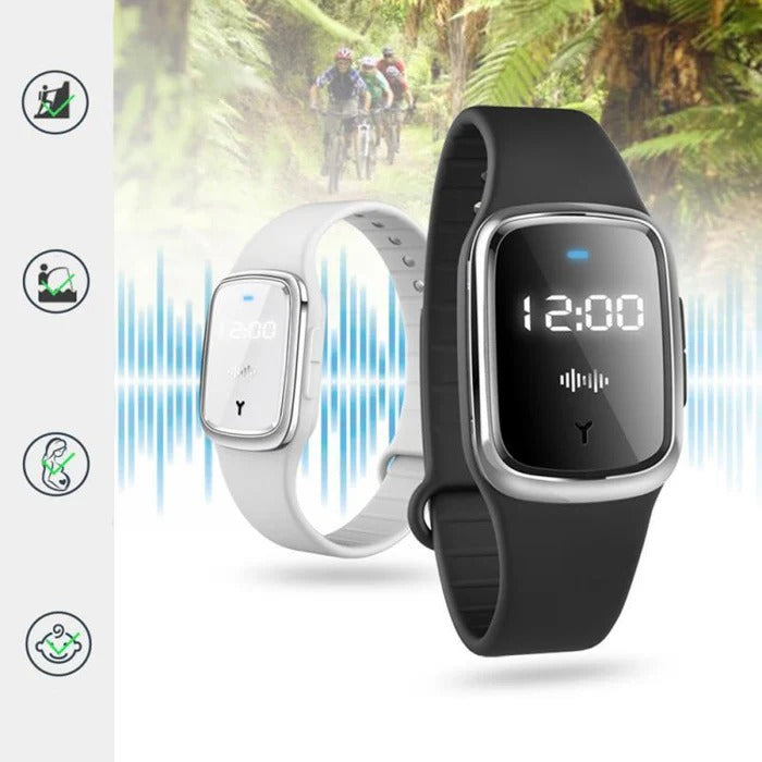 Anti-Mosquito Ultrasonic Wristband – Outdoor Insect Repellent Bracelet