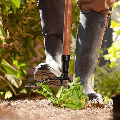 Stand-Up Weed Puller – Long Handle Effortless Root Removal Garden Tool