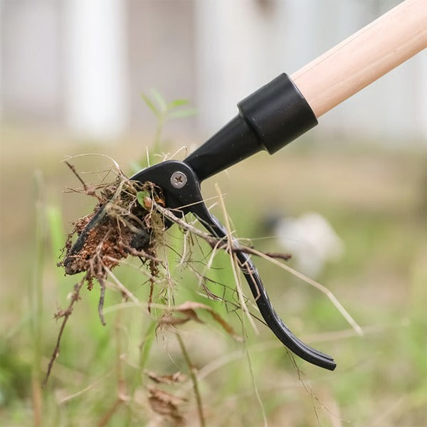 Stand-Up Weed Puller – Long Handle Effortless Root Removal Garden Tool