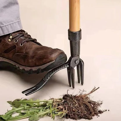 Stand-Up Weed Puller – Long Handle Effortless Root Removal Garden Tool