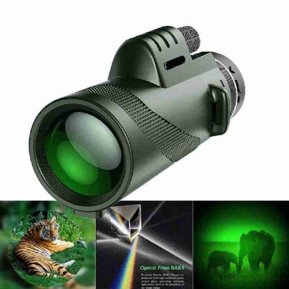 Handheld Compact Monocular – High-Powered Portable Telescope for Birdwatching