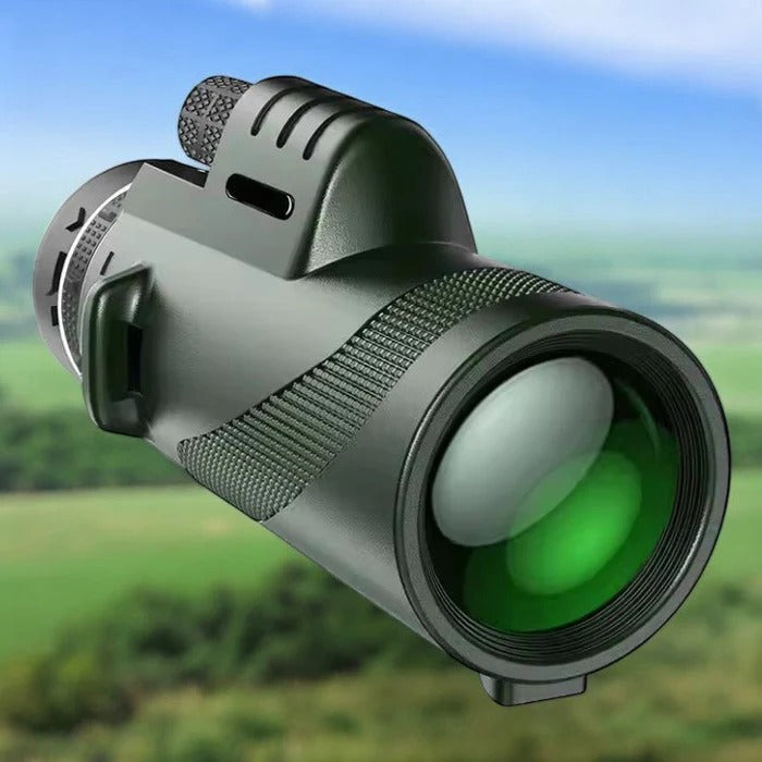 Handheld Compact Monocular – High-Powered Portable Telescope for Birdwatching