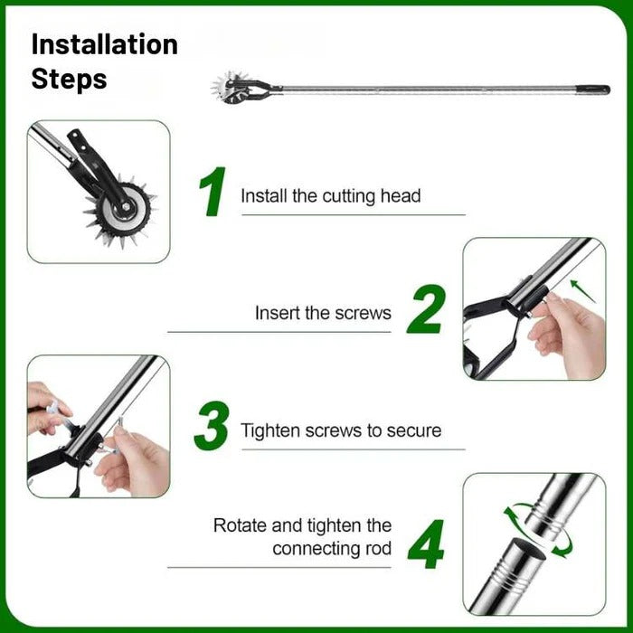 Electric Lawn Edger – Cordless Garden Border & Edge Trimmer