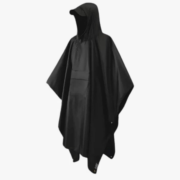Waterproof Rain Poncho – Lightweight Hooded Outdoor Emergency Raincoat