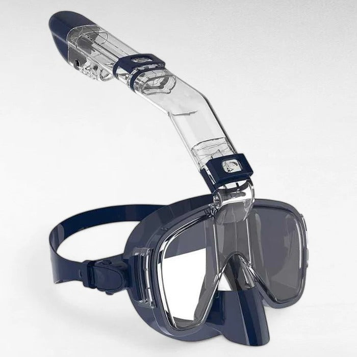 Full-Face Snorkeling Mask with Dry Top System – Anti-Fog Snorkel Set