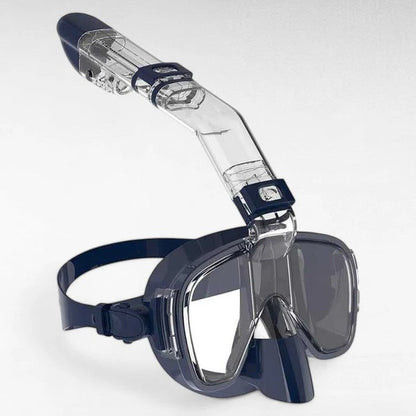 Full-Face Snorkeling Mask with Dry Top System – Anti-Fog Snorkel Set