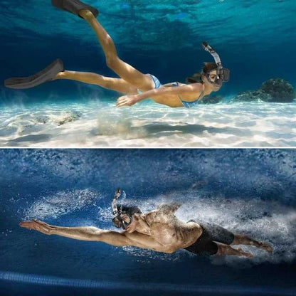 Full-Face Snorkeling Mask with Dry Top System – Anti-Fog Snorkel Set