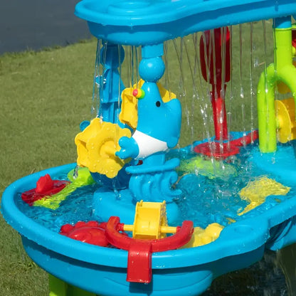 3-in-1 Kids Outdoor Sand & Water Table – Activity Play Table for Children