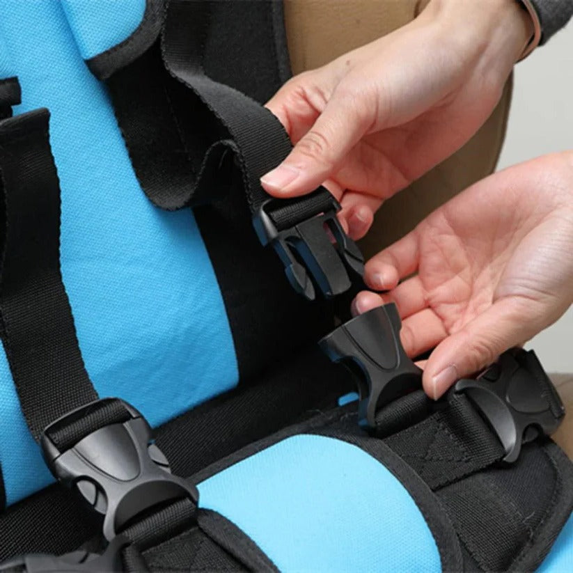 Portable Foldable Child Car Seat – Lightweight & Travel-Ready