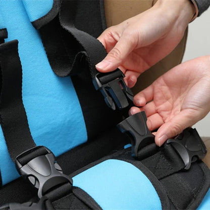 Portable Foldable Child Car Seat – Lightweight & Travel-Ready