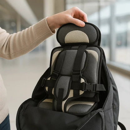 Portable Foldable Child Car Seat – Lightweight & Travel-Ready
