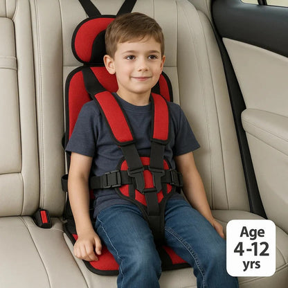 Portable Foldable Child Car Seat – Lightweight & Travel-Ready
