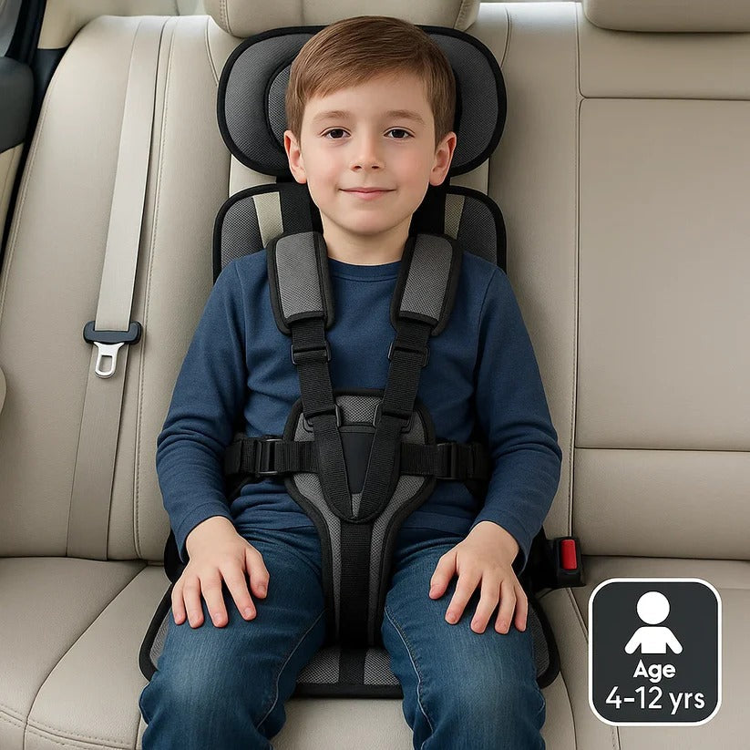 Portable Foldable Child Car Seat – Lightweight & Travel-Ready
