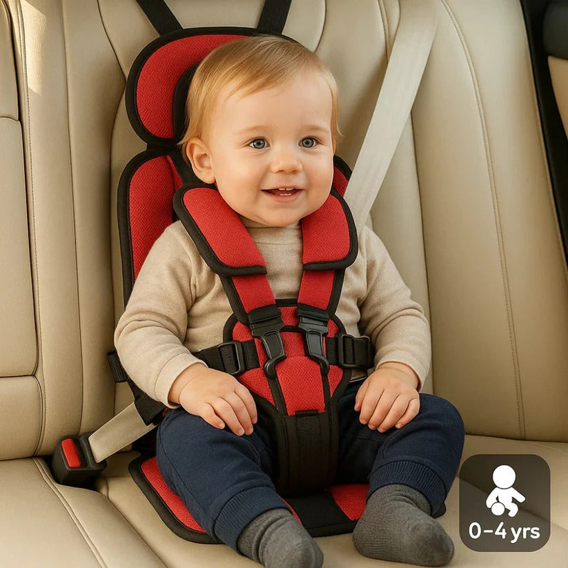 Portable Foldable Child Car Seat – Lightweight & Travel-Ready