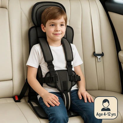 Portable Foldable Child Car Seat – Lightweight & Travel-Ready