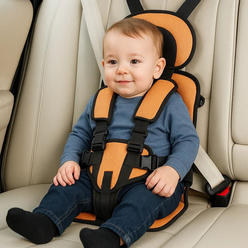 Portable Foldable Child Car Seat – Lightweight & Travel-Ready