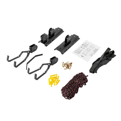 Ceiling-Mounted Bike Hoist – Space-Saving Overhead Bicycle Lift Storage System