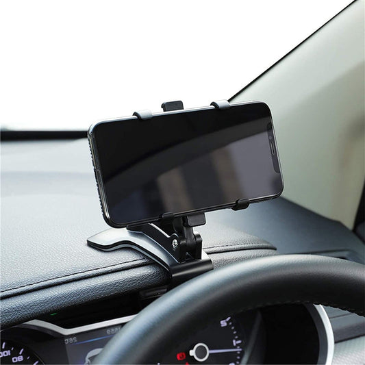 Universal 360° Adjustable Car Phone Mount – Dashboard Windscreen Holder