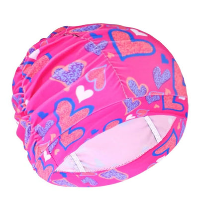 Stylish Stretch Swimming Cap – Silicone Waterproof Pool Swim Hat