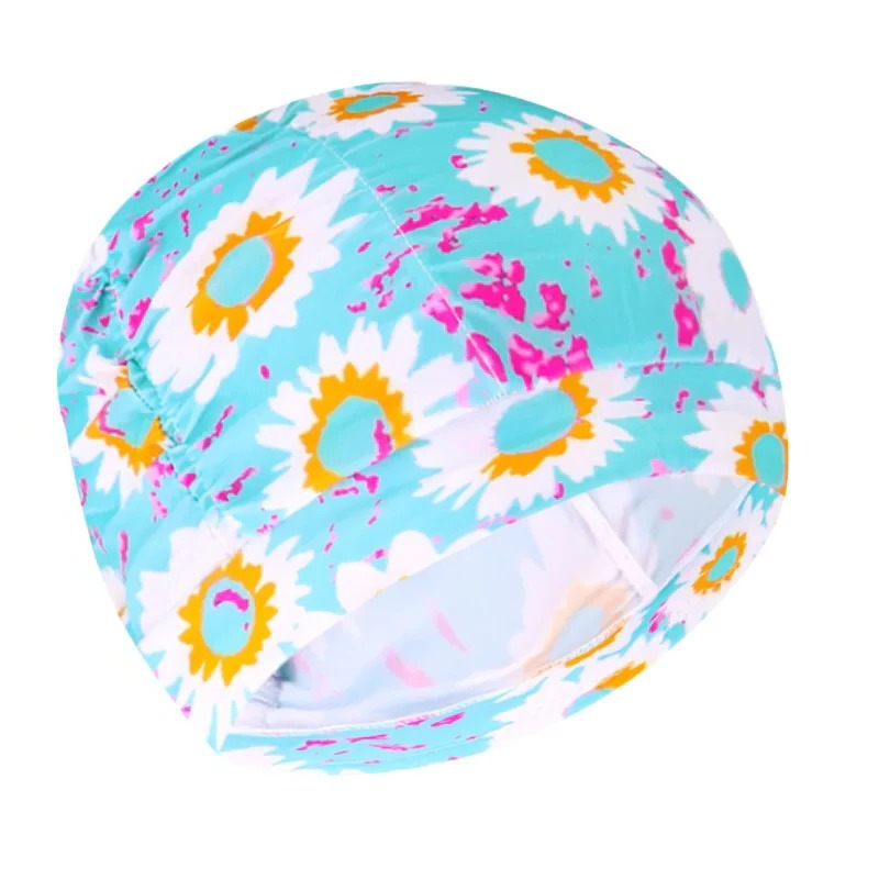 Stylish Stretch Swimming Cap – Silicone Waterproof Pool Swim Hat