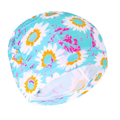 Stylish Stretch Swimming Cap – Silicone Waterproof Pool Swim Hat