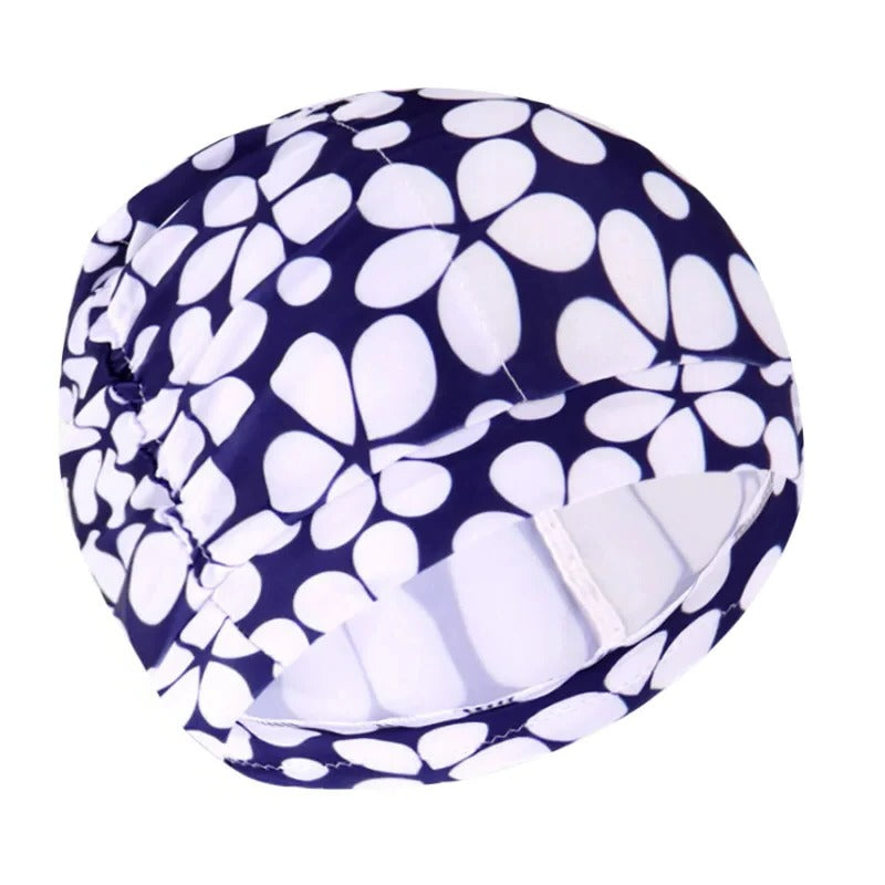 Stylish Stretch Swimming Cap – Silicone Waterproof Pool Swim Hat