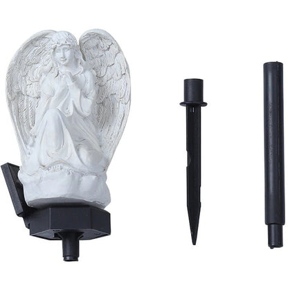 Solar Angel Garden Light – Decorative Outdoor LED Solar Angel Stake Light