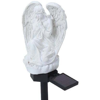 Solar Angel Garden Light – Decorative Outdoor LED Solar Angel Stake Light