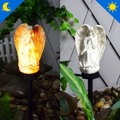 Solar Angel Garden Light – Decorative Outdoor LED Solar Angel Stake Light